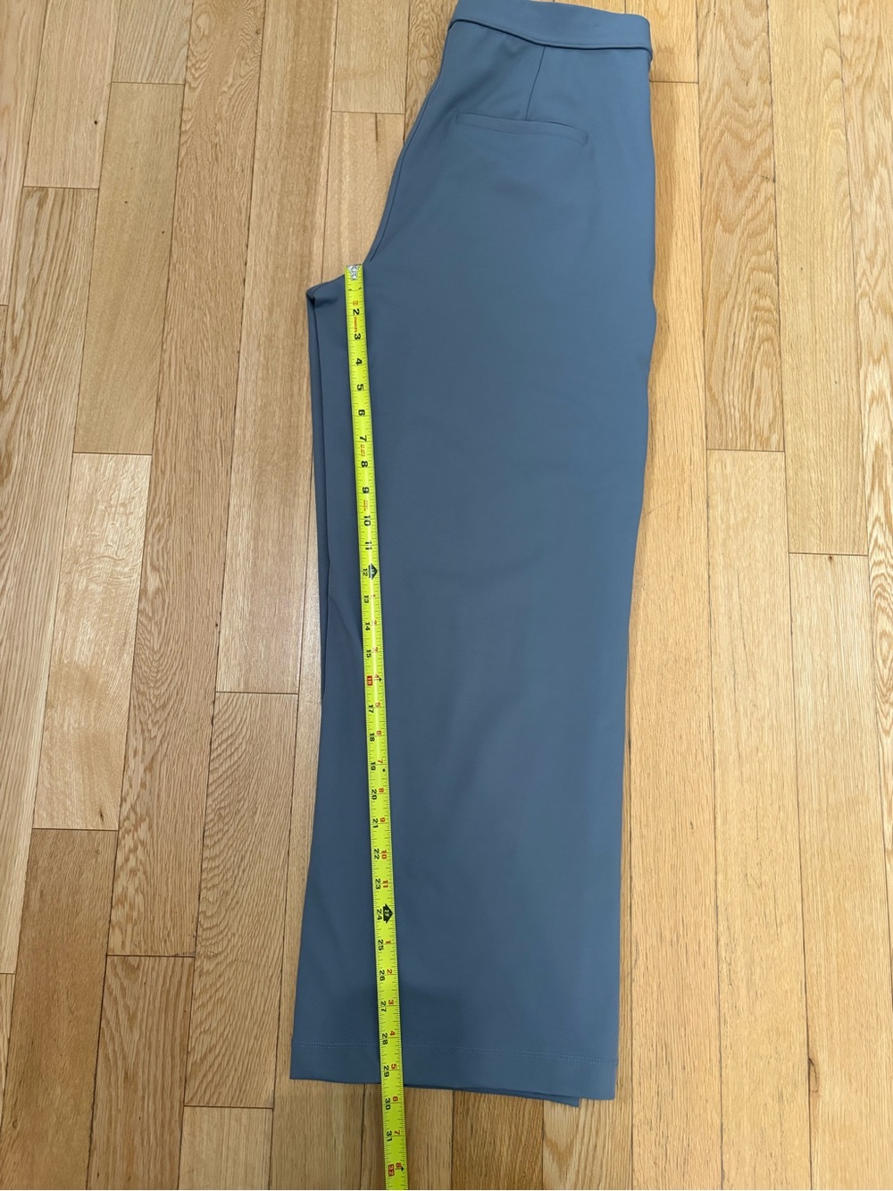 Halara Flex DayStretch High Waisted Straight Leg Work Pants Blue NWT L - Picture 10 of 10